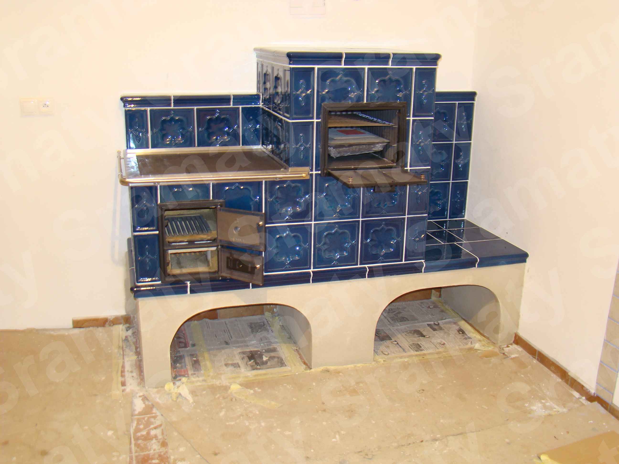 Kachľové sporáky - obrázok 3